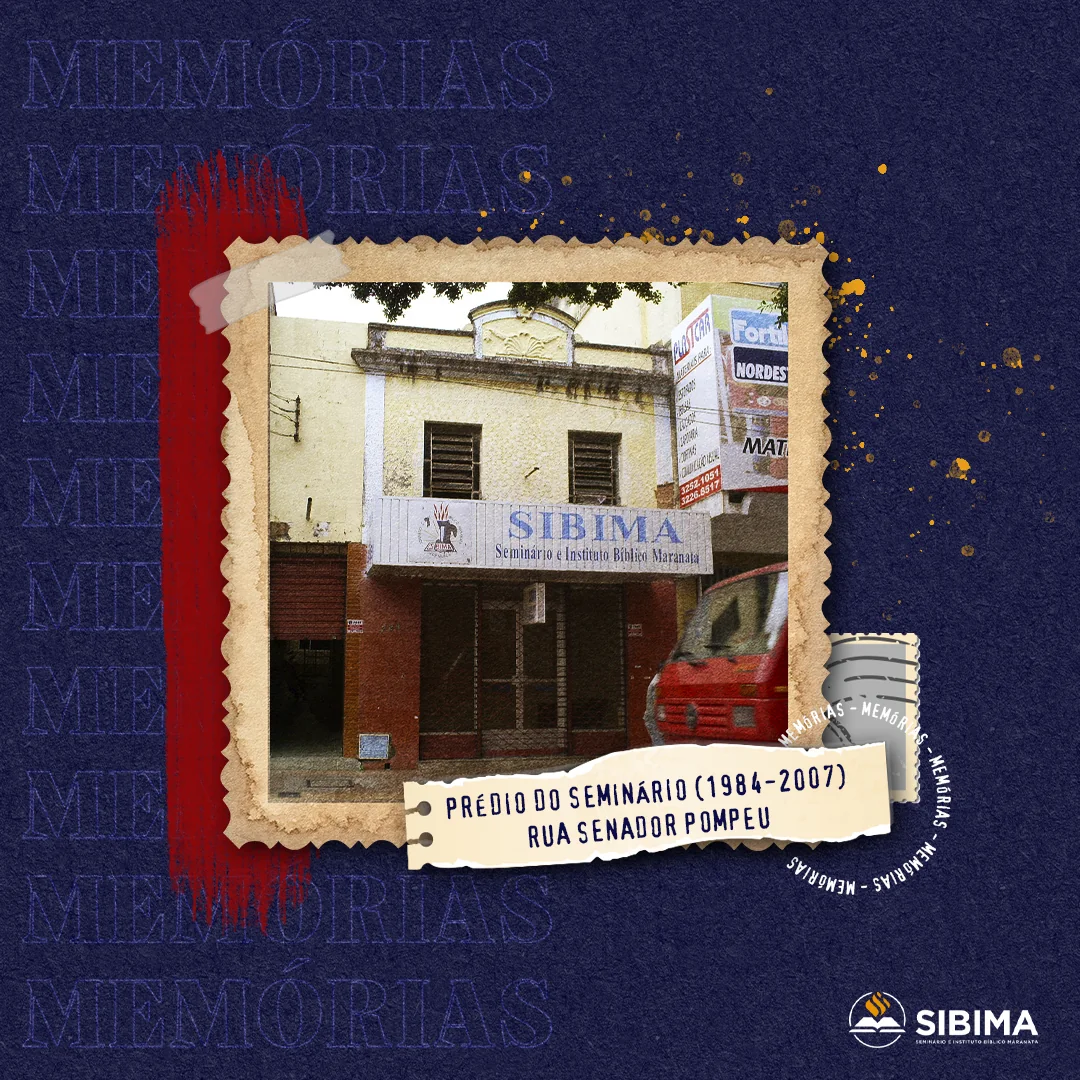 Foto histórica do prédio do SIBIMA na Rua Senador Pompeu, ocupado de 1984 a 2007